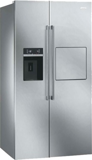 Холодильники SMEG из нержавеющей стали