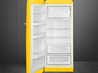 Обзор яркого холодильника SMEG FAB28LYW5