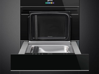 Многофункциональные шкафы для подогрева посуды от SMEG