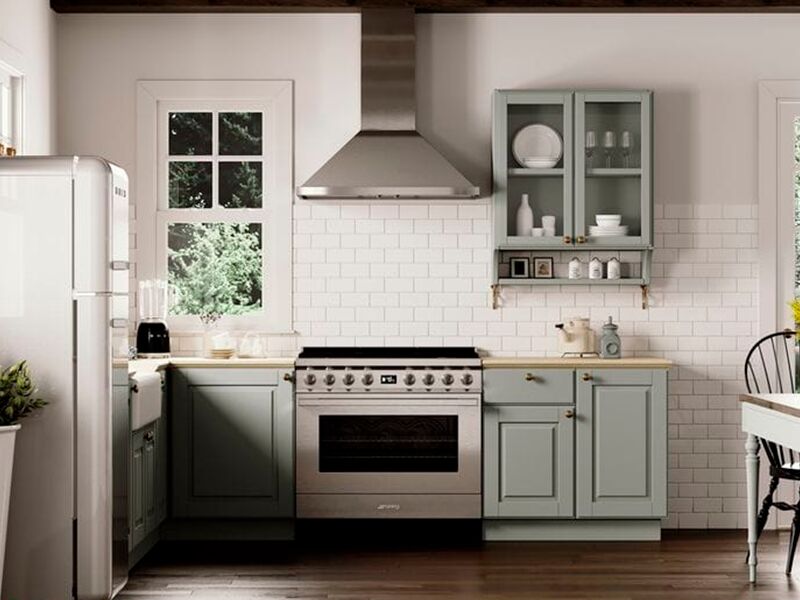 Кухонные вытяжки SMEG из серии Portofino