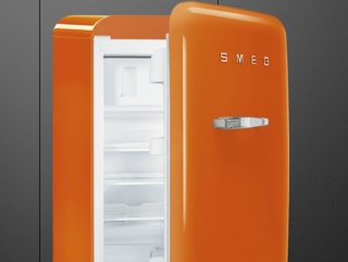 Абсорбционный тип охлаждения в однокамерных мини-холодильниках Smeg