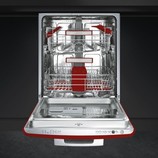Опция FlexiTabs в посудомоечных машинах Smeg