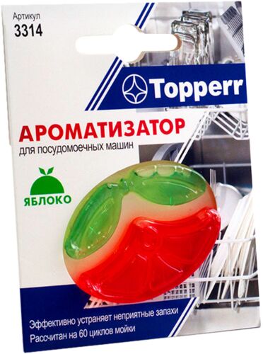 Ароматизатор для ПММ Topperr 3314 яблоко